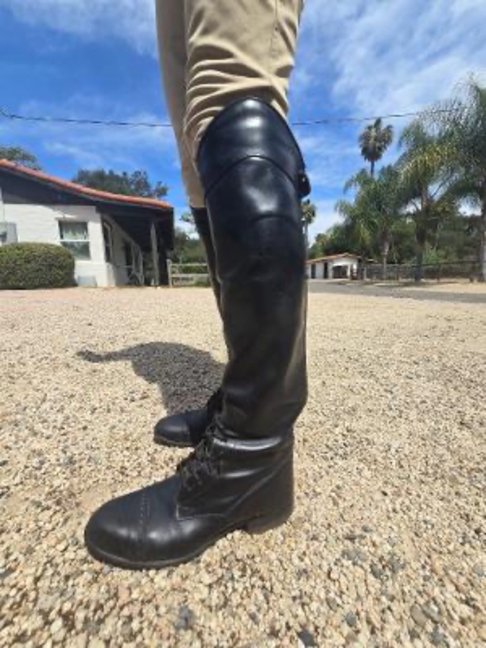 E. Vogel and company tall field boots